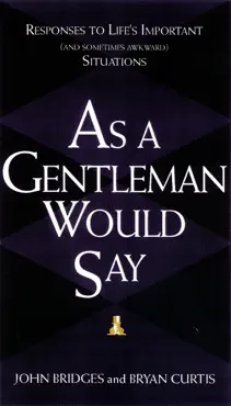 as a gentleman would say book cover image