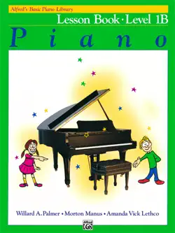 alfred's basic piano course: lesson book 1b book cover image