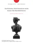 Alan Richardson. British Romanticism and the Science of the Mind (Book Review) sinopsis y comentarios