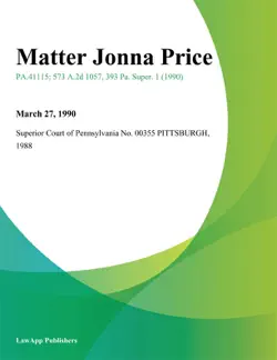 matter jonna price book cover image
