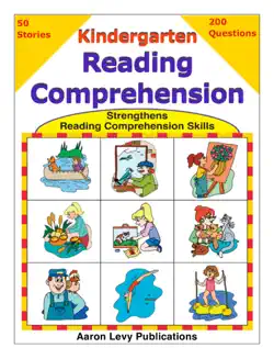 kindergarten reading comprehension book cover image