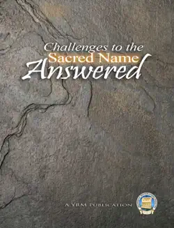 challenges to the sacred name answered book cover image