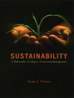 sustainability book cover image