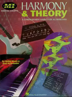 harmony and theory book cover image