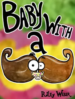 baby with a mustache book cover image