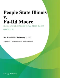 people state illinois v. fa-rd moore book cover image
