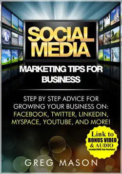 social media marketing tips for business book cover image