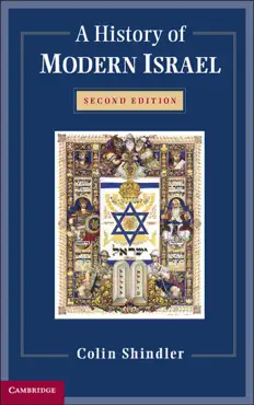 a history of modern israel imagen de la portada del libro