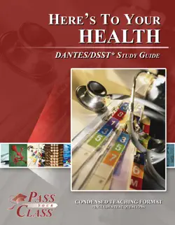 here's to your health dantes/dsst test study guide book cover image