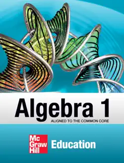 algebra 1 book cover image