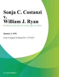 sonja c. costanzi v. william j. ryan imagen de la portada del libro