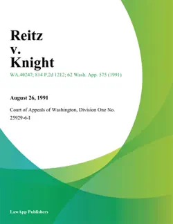 reitz v. knight book cover image