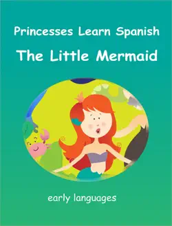princesses learn spanish - the little mermaid book cover image
