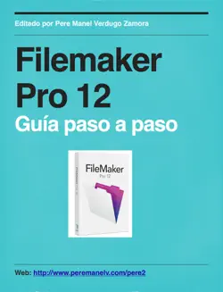 tutorial filemaker pro 12 book cover image