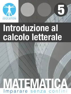 matematica interattiva - introduzione al calcolo letterale book cover image