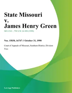 state missouri v. james henry green book cover image