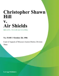 christopher shawn hill v. air shields book cover image