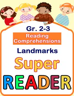 reading comprehensions - landmarks - grade 2 & 3 - super reader book cover image