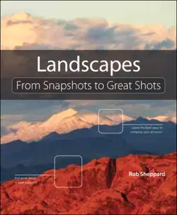landscape photography book cover image
