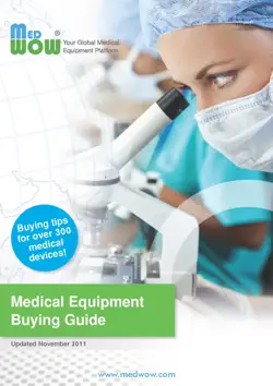 medical equipment buying guide imagen de la portada del libro