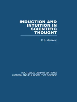 induction and intuition in scientific thought book cover image