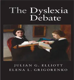 the dyslexia debate book cover image