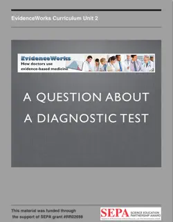 a question about a diagnostic test book cover image