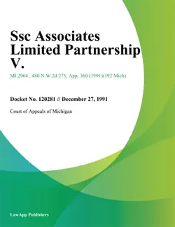 ssc associates limited partnership v. book cover image