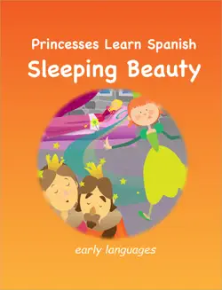 princesses learn spanish - sleeping beauty book cover image