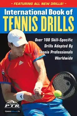 international book of tennis drills book cover image
