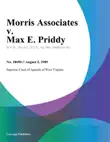Morris Associates v. Max E. Priddy synopsis, comments