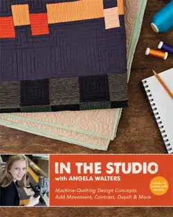 in the studio with angela walters book cover image