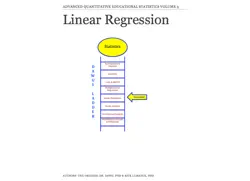 linear regression book cover image