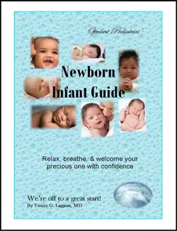 opulent pediatrics' newborn infant guide book cover image
