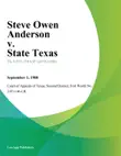 Steve Owen anderson v. State Texas synopsis, comments