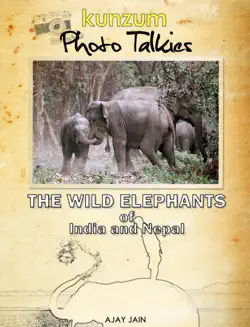 the wild elephants of india and nepal book cover image