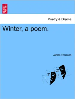 winter, a poem. imagen de la portada del libro