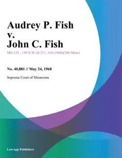 audrey p. fish v. john c. fish book cover image