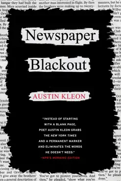 newspaper blackout book cover image