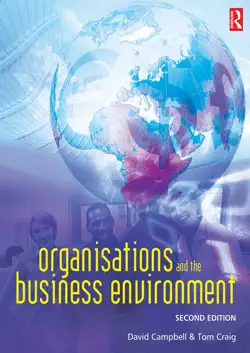 organisations and the business environment book cover image
