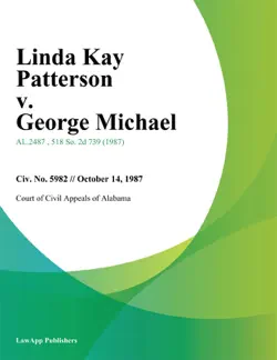linda kay patterson v. george michael book cover image