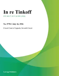 in re tinkoff book cover image