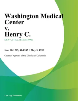 washington medical center v. henry c. book cover image