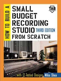 how to build a small budget recording studio book cover image
