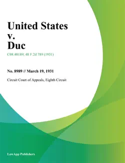 united states v. duc. book cover image