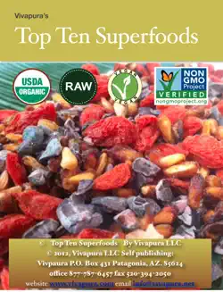 top ten superfoods book cover image
