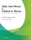 Judy Ann Mccoy v. Clinton S. Mccoy synopsis, comments