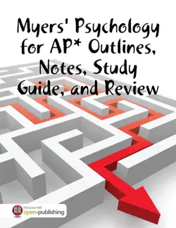 myers' psychology for ap* outlines, notes, study guide, and review book cover image