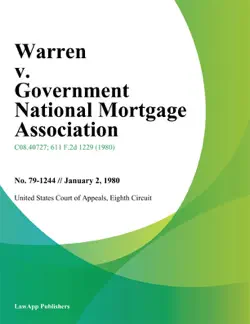 warren v. government national mortgage association book cover image