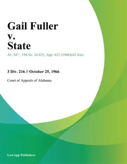 gail fuller v. state book cover image